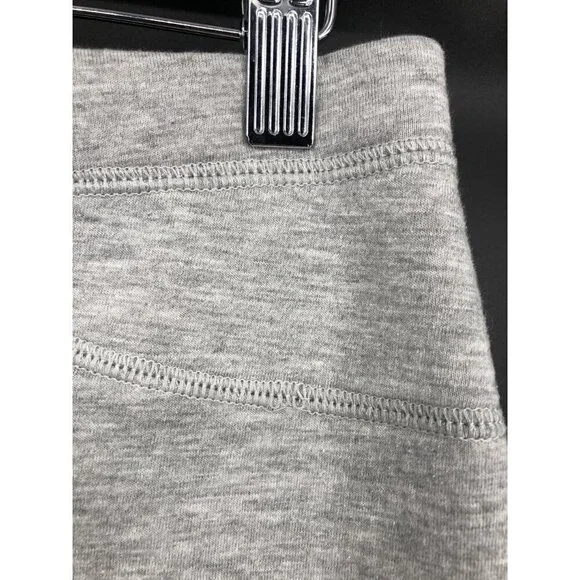 J. Crew Neoprene Surf Skirt Women's S Light Grey Flared Hem Preppy Office Siren - Picture 8 of 11